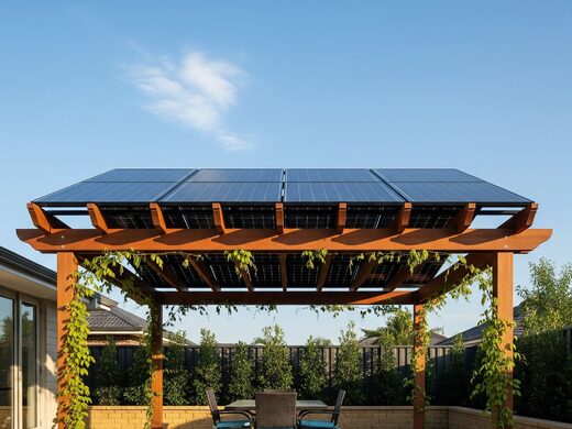 Pergola solaire &#8211; Pyrénées-Orientales