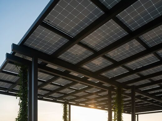 Pergola solaire &#8211; Pyrénées-Orientales